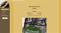 Desktop Screenshot of belmundo-potsdam.de